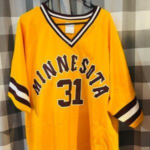 Dave Winfield Minnesota Golden Gophers NCAA Adidas Throwback Baseball Jersey NWT